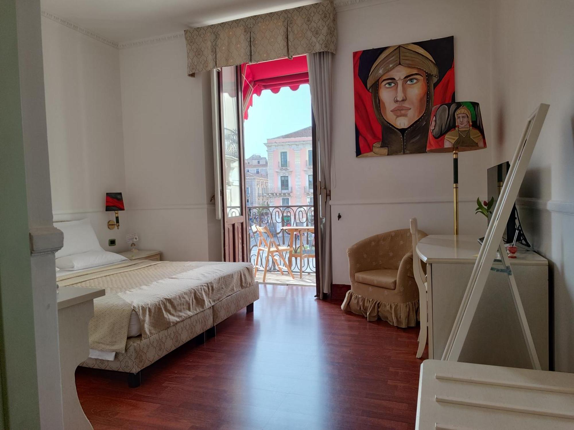 B&B Palazzo Sant'Alfano 卡塔尼亚 外观 照片